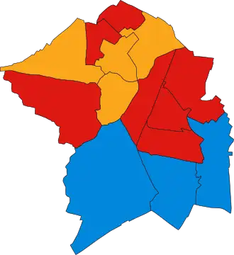 1991 results map