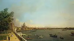 The Thames from Somerset House Terrace towards the City