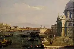 The Grand Canal at the Salute Church