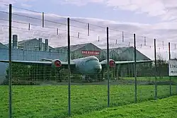 Image 16English Electric Canberra gate guard at BAE's Samlesbury site (from North West England)