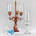 Crystal candelabrum from Portieux