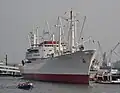 Cap San Diego at Port of Hamburg, 2014