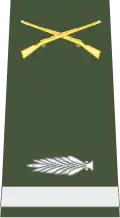 Segundo teniente (Dominican Army)[27]