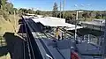 Northbound view from footbridge