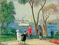 Carl Schurz Park by William James Glackens, c. 1922
