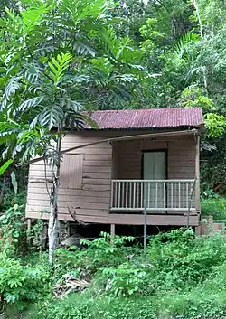 Wooden shack in Abra Honda