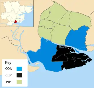 2022 results map