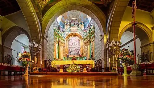 The 18th-century Altarpiece of Santa Ana