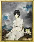 Watercolour on ivory of Catherine Sherson, (born Taylor), 1802–03[8]