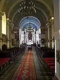 Interior of St. Adalbert's Church