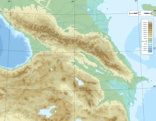 Surami Pass is located in Caucasus Mountains