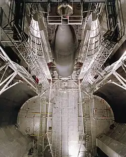 Centaur Standard Shroud at the Space Power Facility