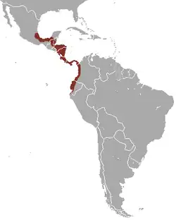 Map of range