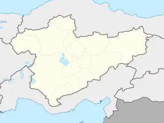 Meram is located in Turkey Central Anatolia