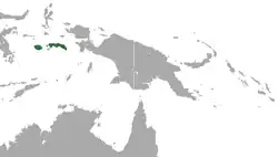 Map of range