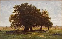 Chênes Apremont by Théodore Rousseau