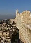 Ruins in the northwestern part of the courtyard