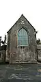 Chapel gable facing Southwest