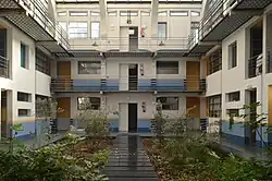 The central patio.