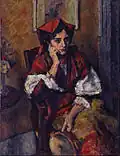 Italian Woman with Tambourine