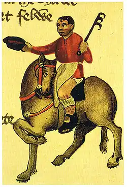 Roger the Cook from Ellesmere Manuscript