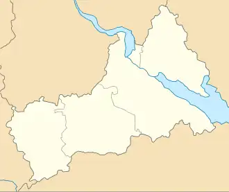 Bahacheve is located in Cherkasy Oblast