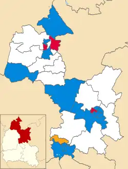 2011 results map