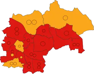 2023 results map