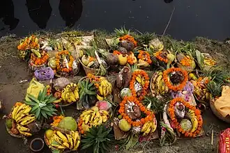 Chhath Puja worship material