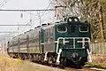 DeKi 201 in earlier Paleo Express dark green livery in April 2006