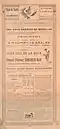 Advertisement for an engagement that was organized there five days later.