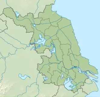 Battle of Xiapi is located in Jiangsu