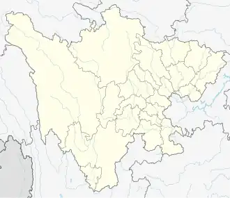 Derge is located in Sichuan