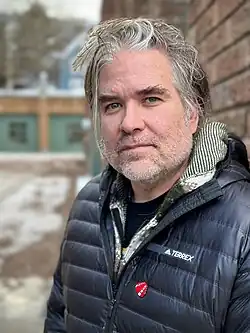 Holmes at the 2024 Sundance Film Festival
