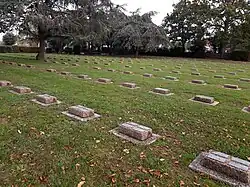 Overview of the cemetery