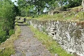 Road in Citânia de Briteiros