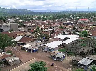 Hohoe city center