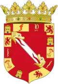 Greater coat of arms used during 1861–1865