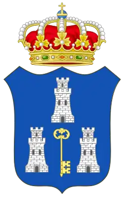 A version of the Colonial Coat of Arms of Havana