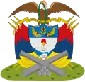 Arms of the Republic of New Granada (1854) (provisional)