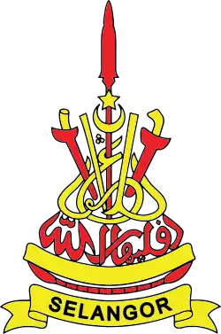 Coat of arms of Selangor