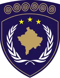 Emblem used in United Nations Administered Kosovo (2003–2008)