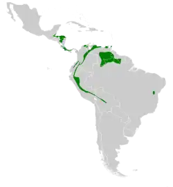 Map of range