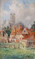 Adam and Eve Inn, Lincoln, England, 1902