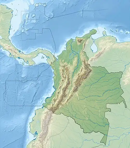 Callawayasaurus is located in Colombia
