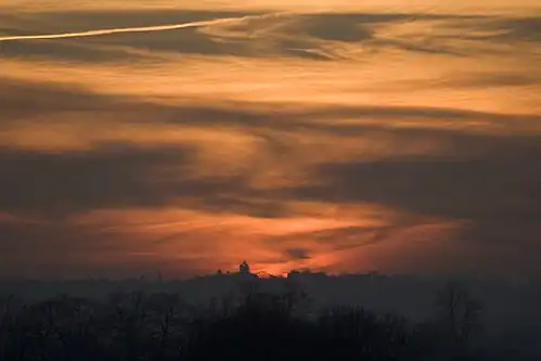Image 52A sunset near Horton Heath, Hampshire (from Portal:Hampshire/Selected pictures)
