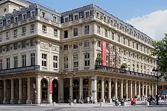 Vue du bâtiment de la Comédie-Française