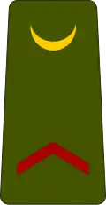 Soldat de 1re classe (Comorian Army)
