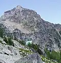 Conrad Kain Hut and Eastpost Spire