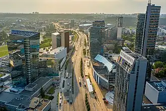 Downtown Vilnius